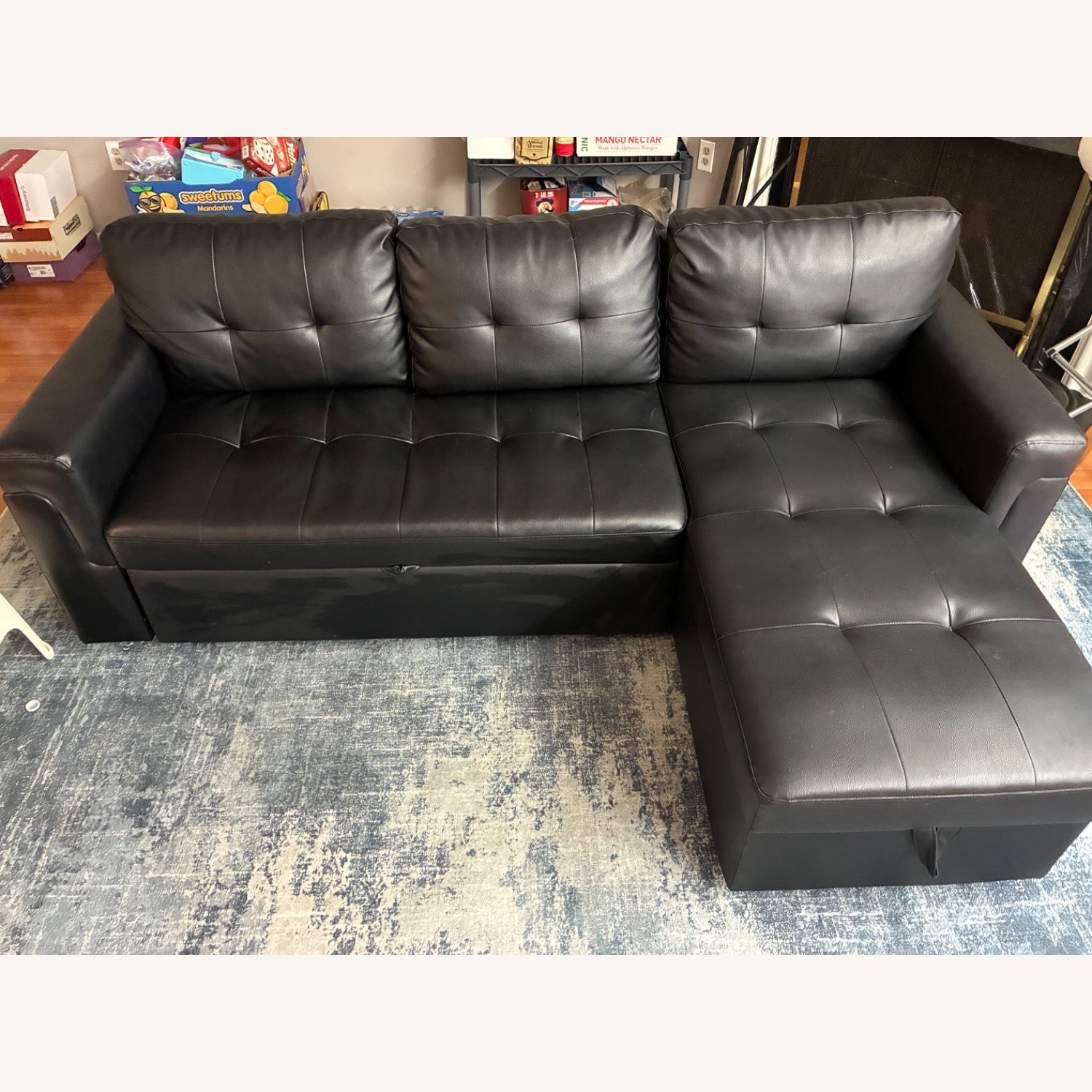 Naomi Home L Shaped Sectional Couch - image-7