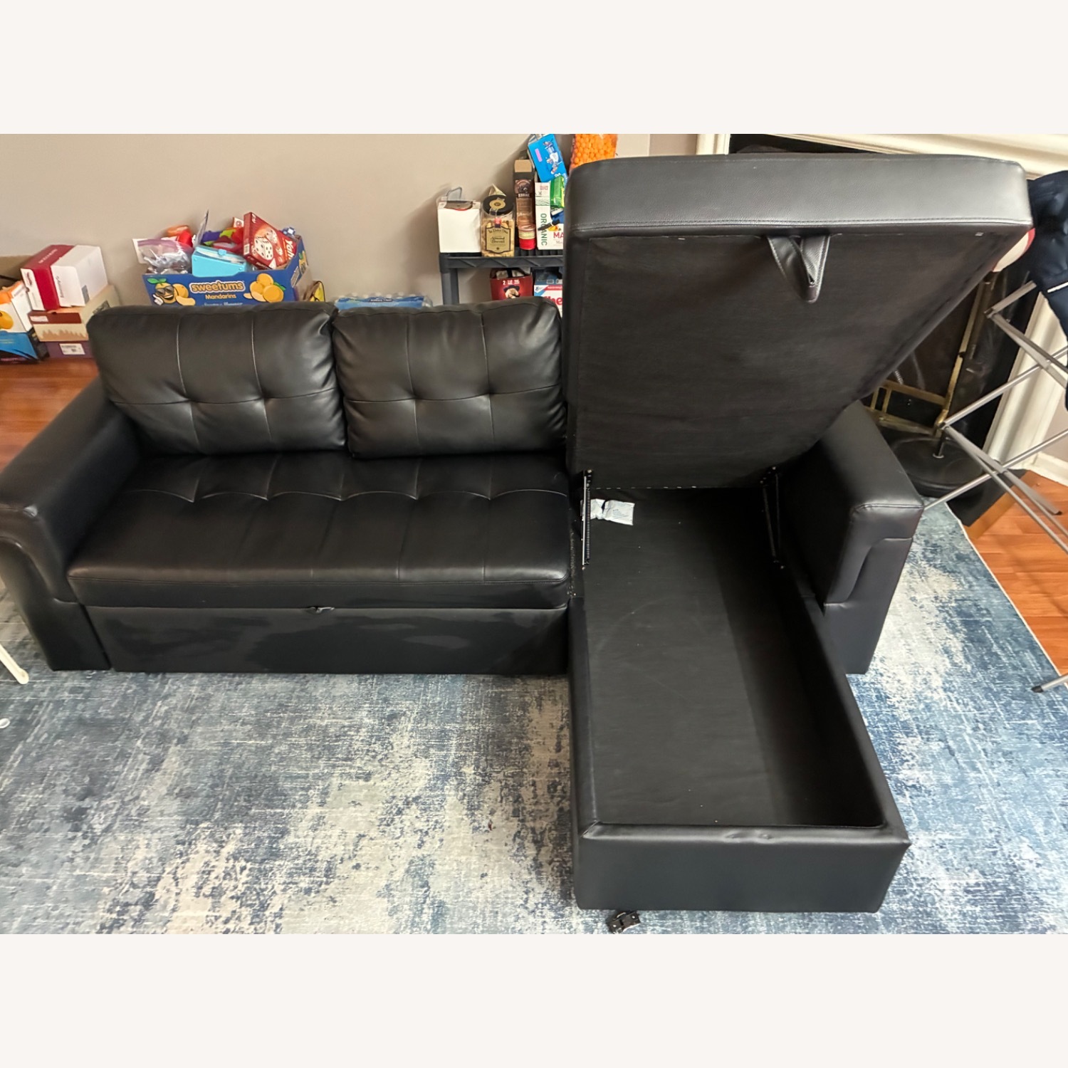 Naomi Home L Shaped Sectional Couch - image-6