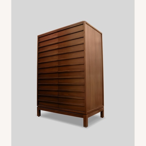 Used Dark Brown Wood Armoire (Solid Wood) for sale on AptDeco