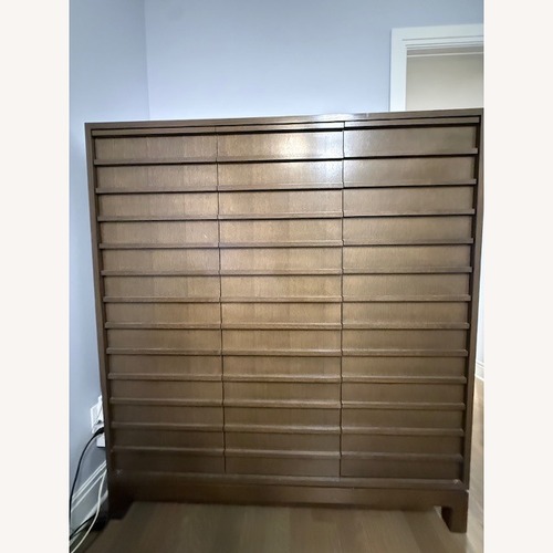 Used Dark Brown Wood Armoire (Solid Wood) for sale on AptDeco