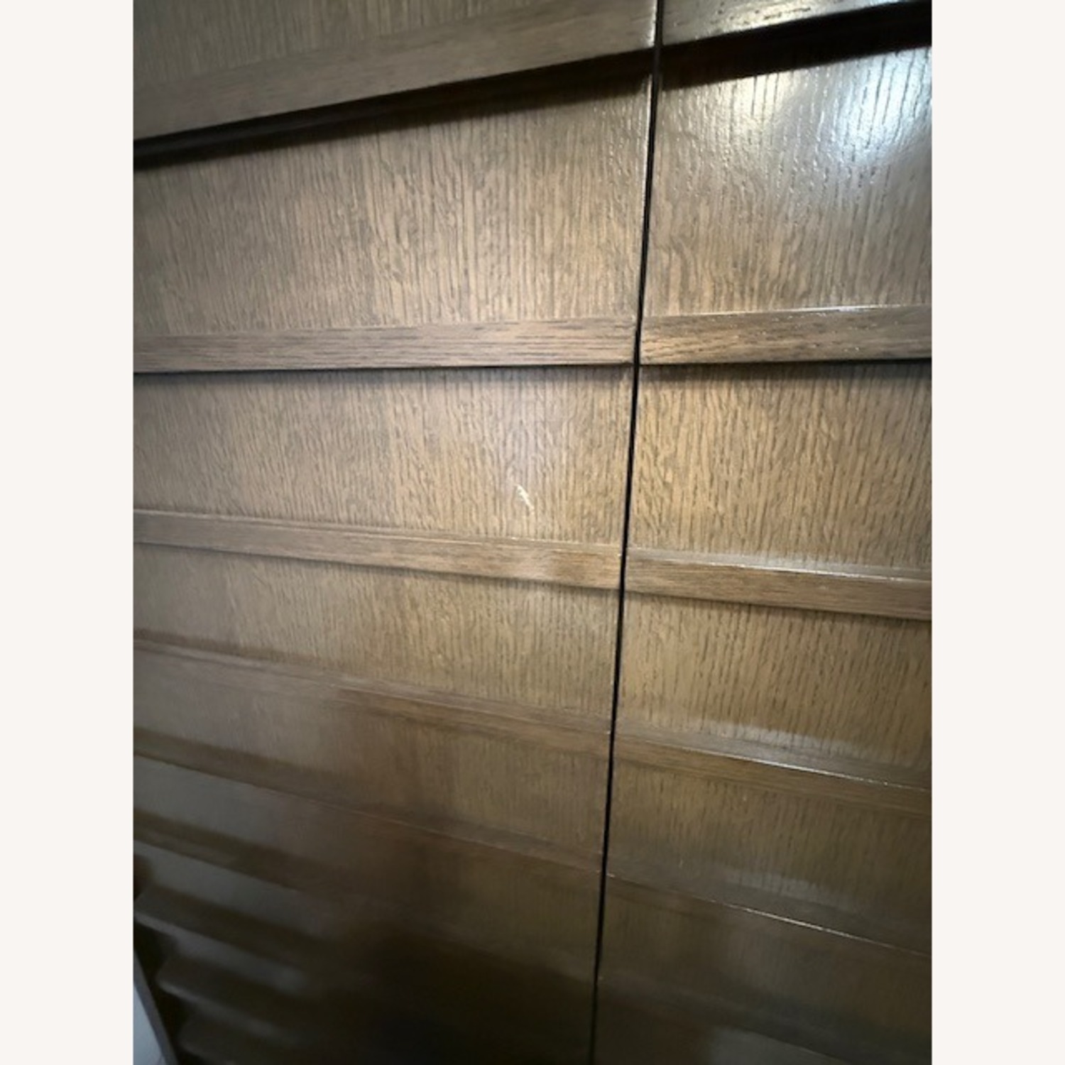 Dark Brown Wood Armoire (Solid Wood) - image-2