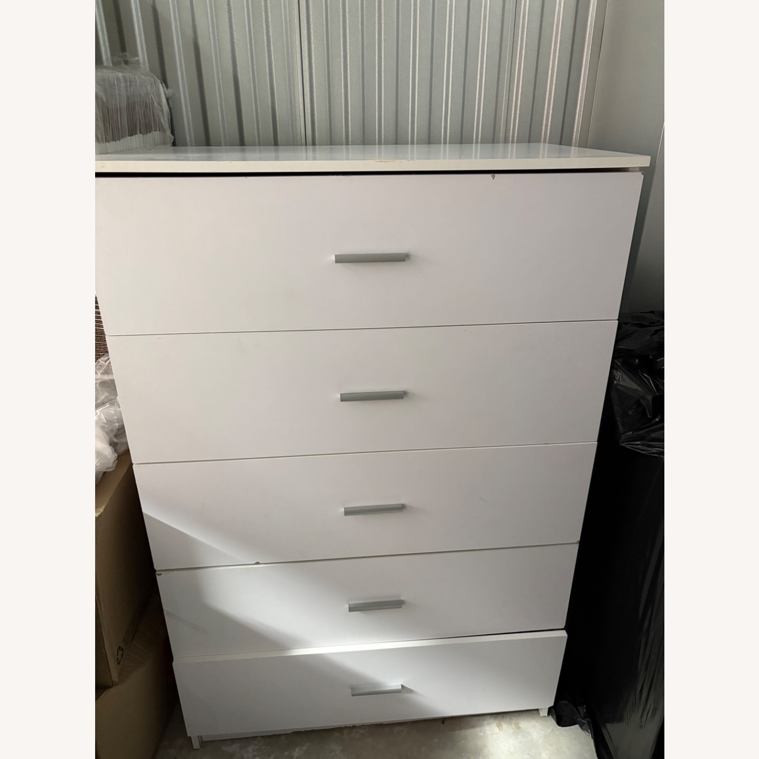 White Wood Dresser - image-3