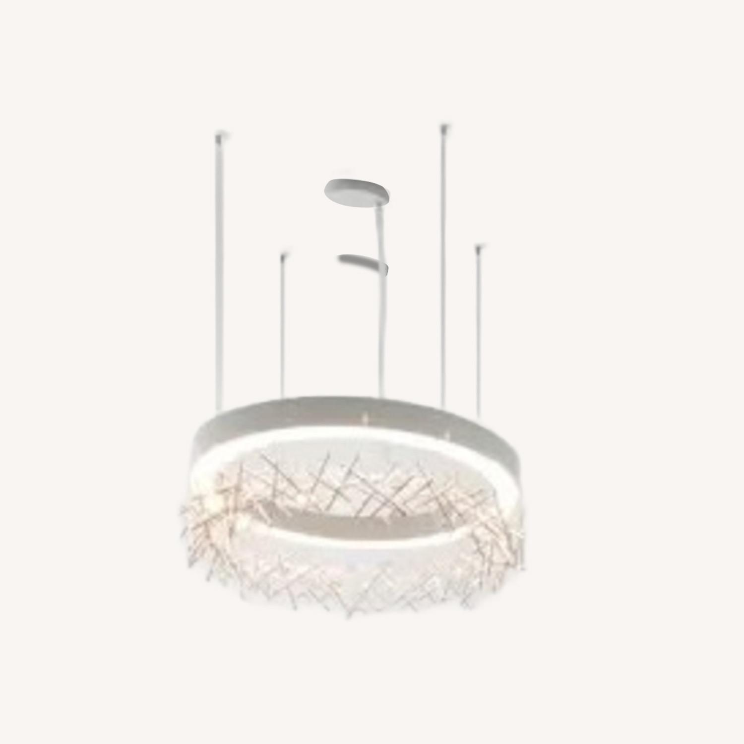 Ridgely Halo Criss Cross Chandelier - image-0