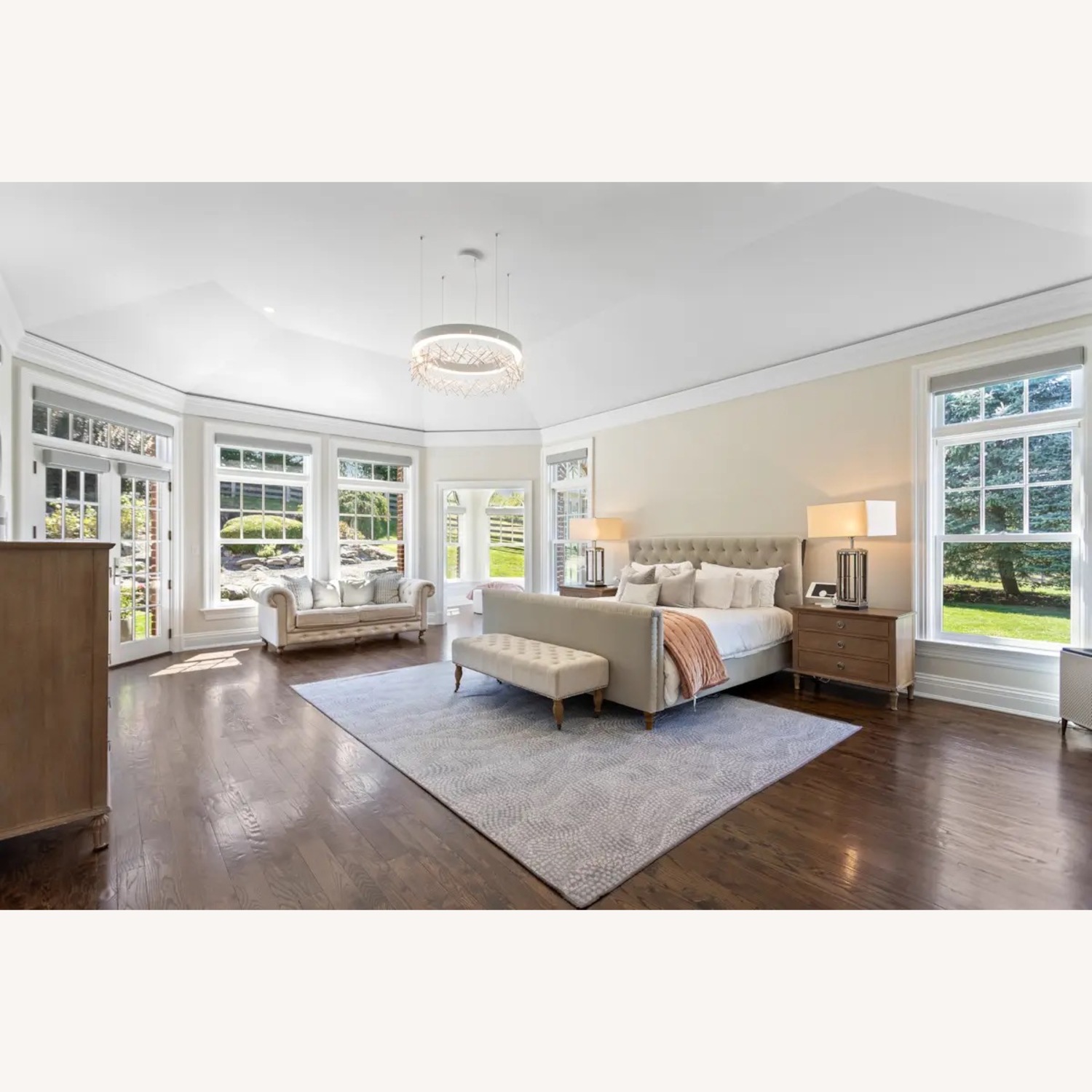 Ridgely Halo Criss Cross Chandelier - image-3