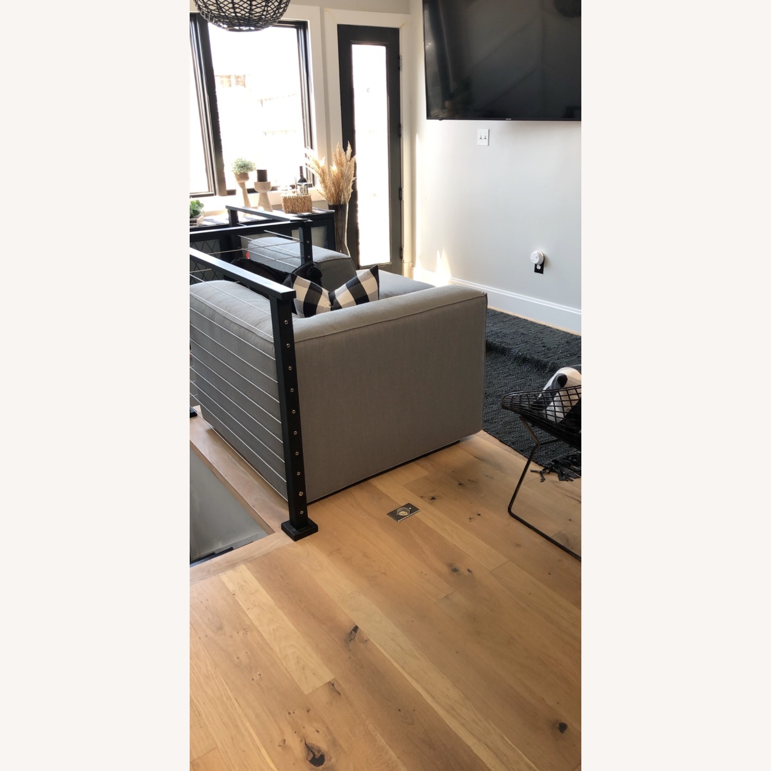 Article Solae Hush Gray Fabric 3-Piece Sectional - image-5