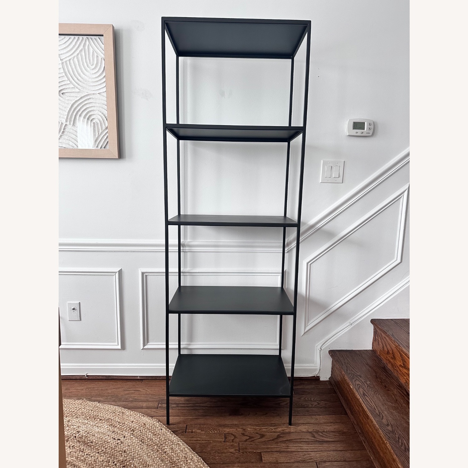 Room & Board Slim Natural Steel Bookcase - image-1