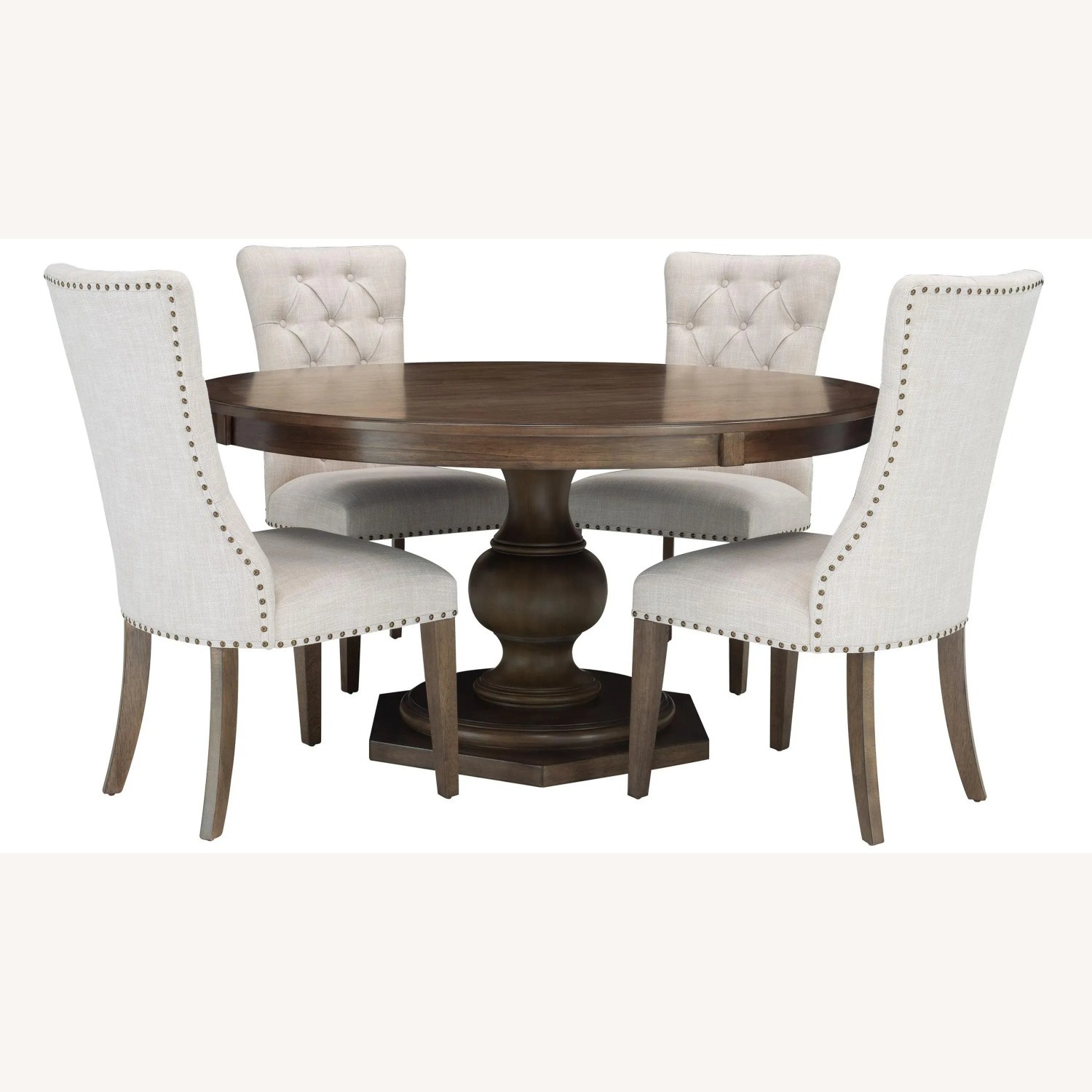 Raymour & Flanigan Tatum Wood Dining Set 5-pc - image-2