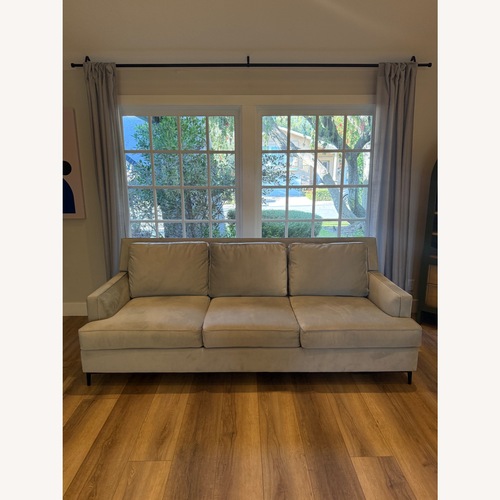 Used Living Spaces Blue 3+ Seater Sofa for sale on AptDeco