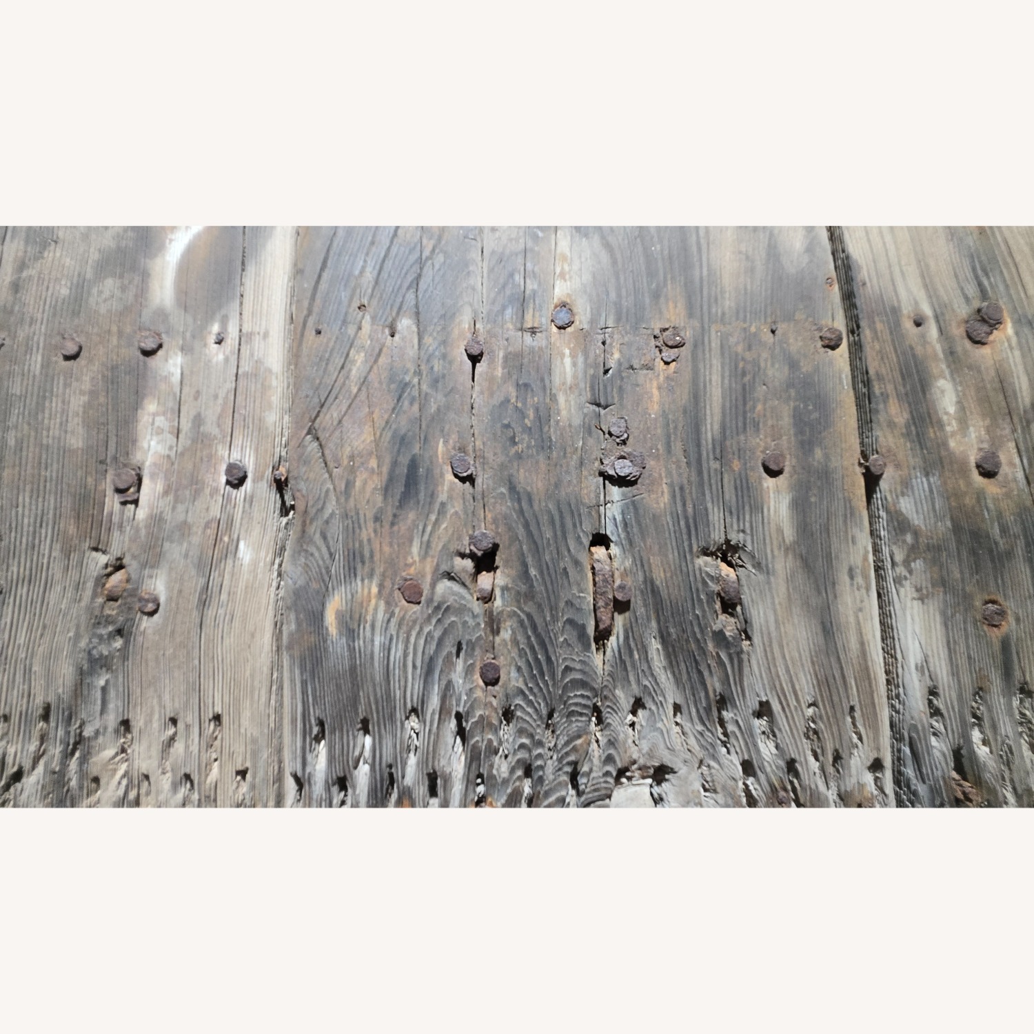 Natural Wood Threshing Sled Décor - image-11