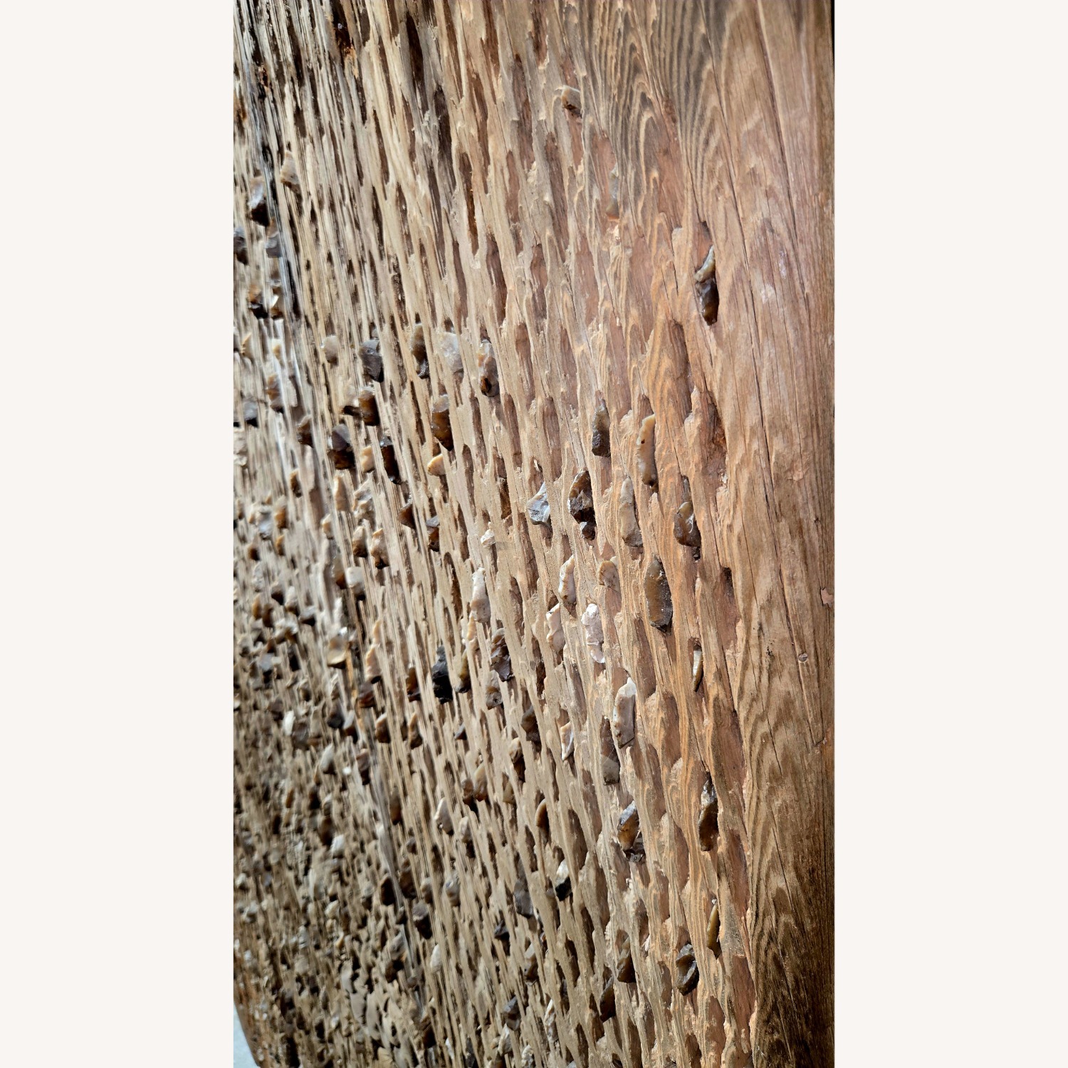 Natural Wood Threshing Sled Décor - image-2