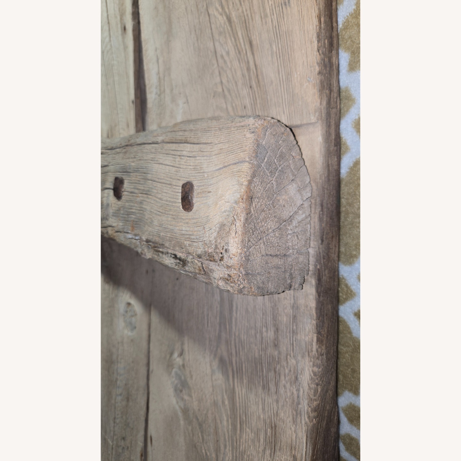 Natural Wood Threshing Sled Décor - image-6