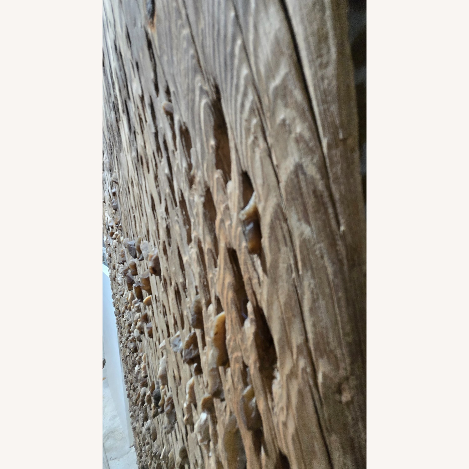 Natural Wood Threshing Sled Décor - image-10