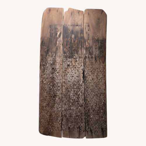 Used Natural Wood Threshing Sled Décor for sale on AptDeco