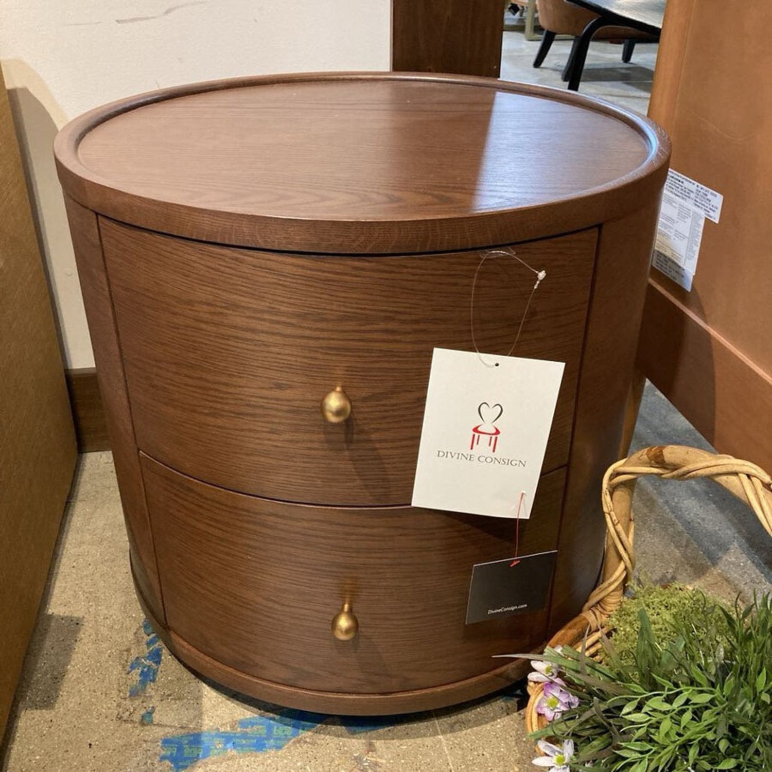 Lulu and Georgia Newport 2-Drawer Side Table - image-1