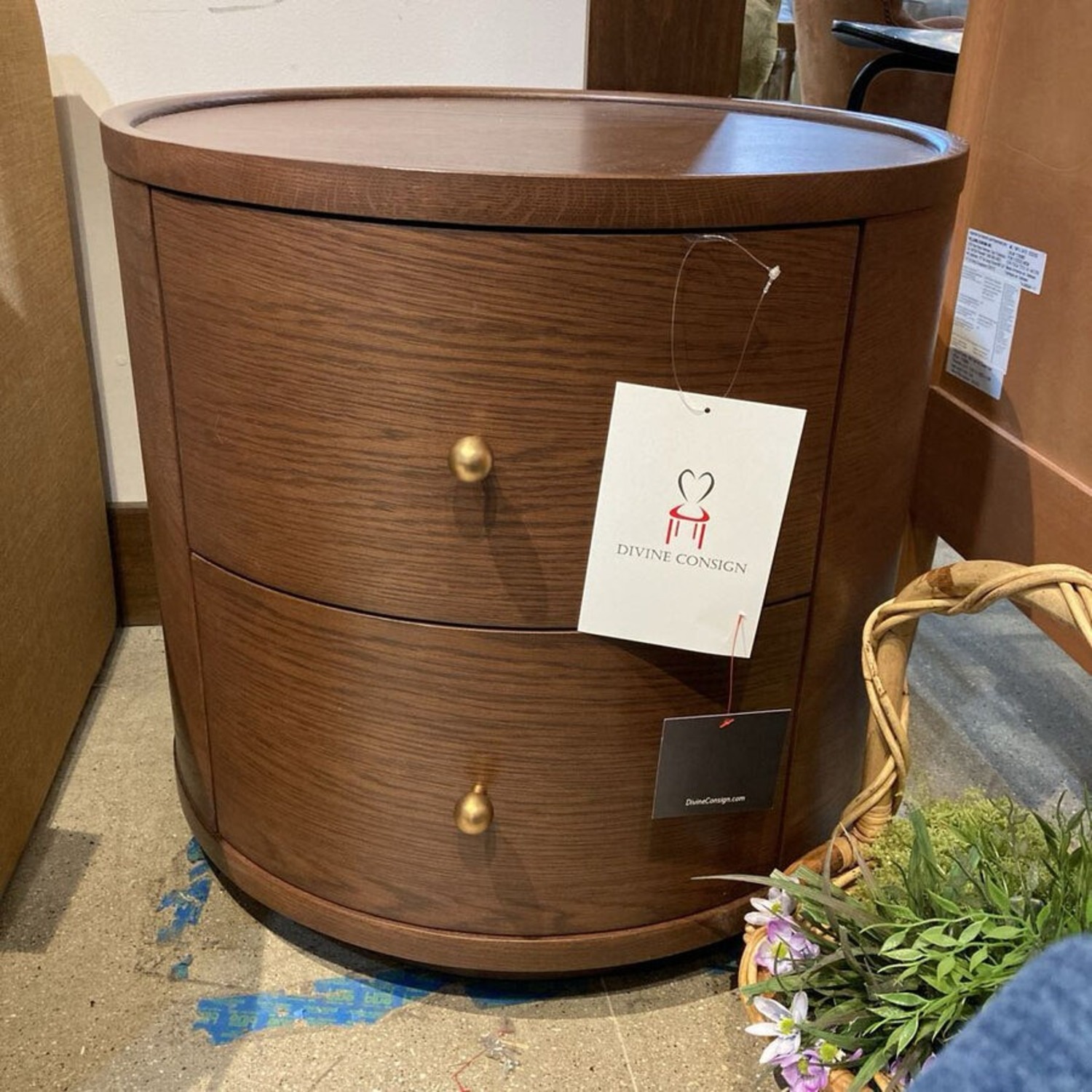 Lulu and Georgia Newport 2-Drawer Side Table - image-2