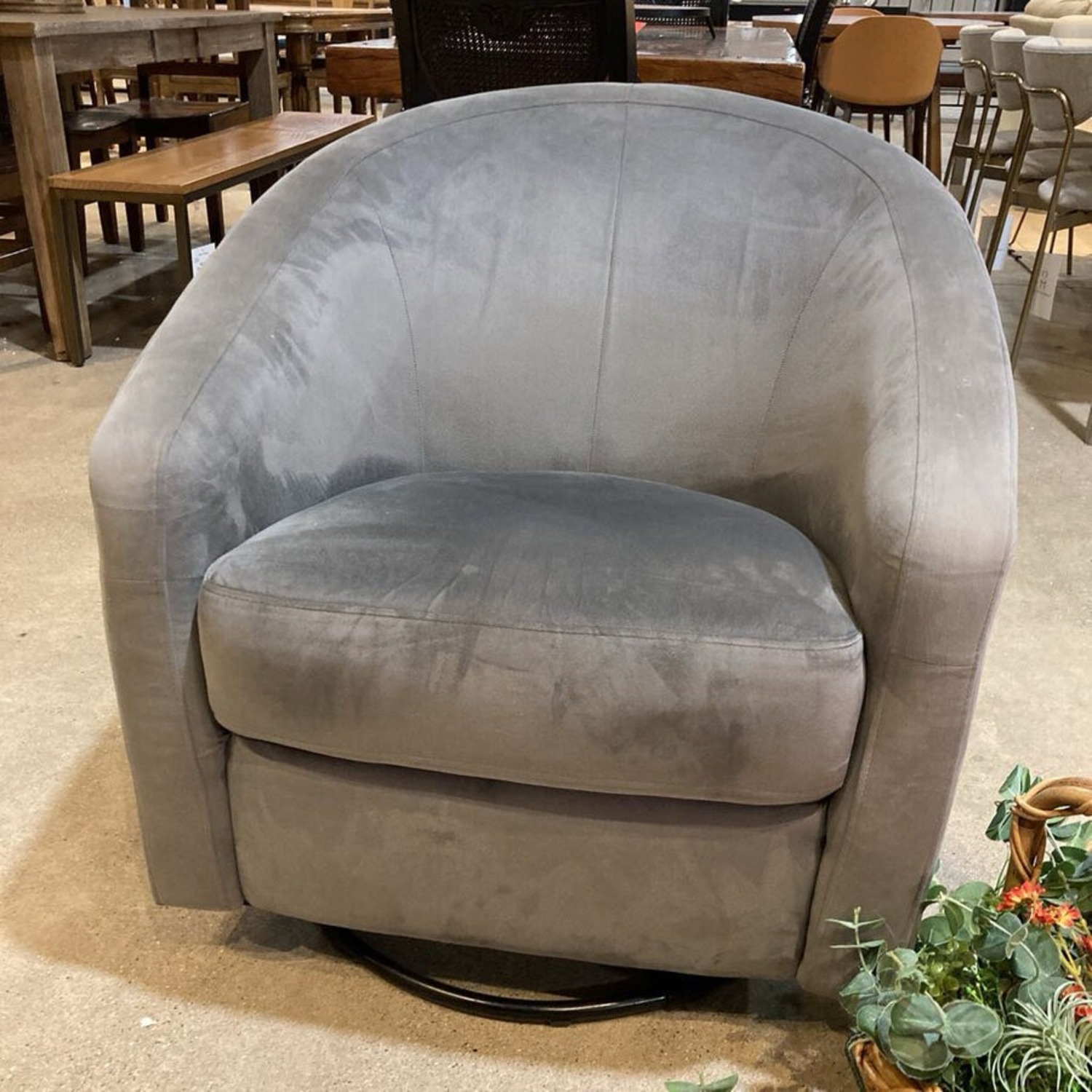 Million Dollar Baby Madison Swivel Glider Chair - image-3