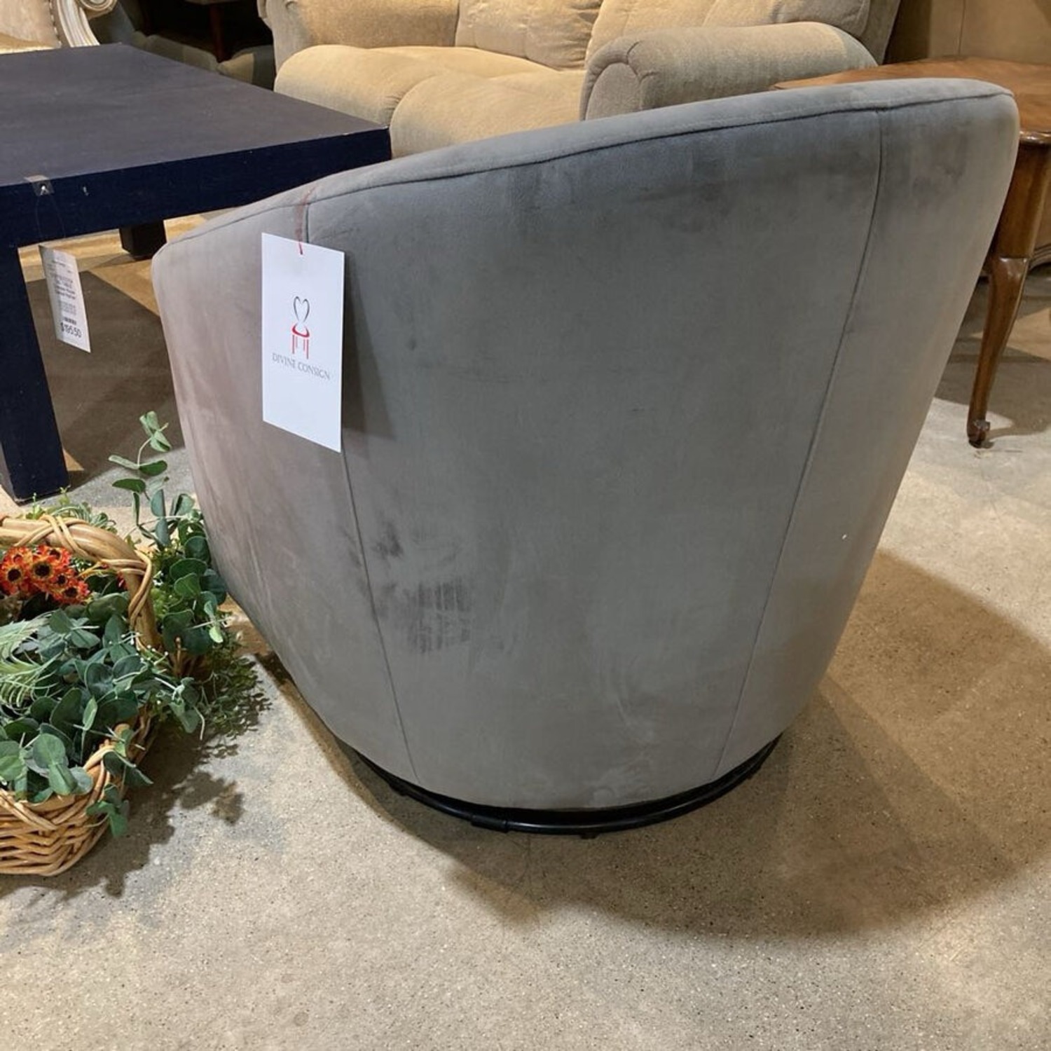 Million Dollar Baby Madison Swivel Glider Chair - image-10