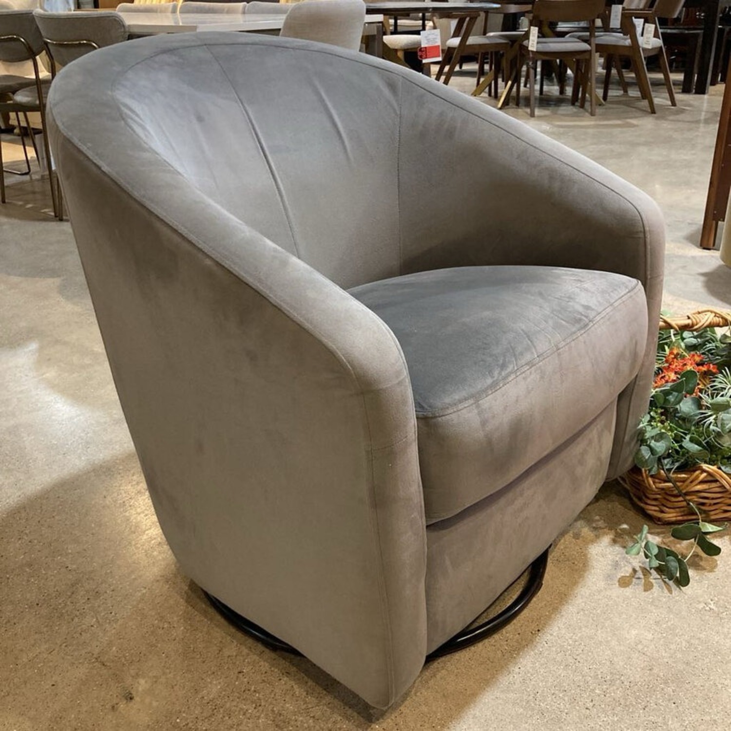 Million Dollar Baby Madison Swivel Glider Chair - image-5