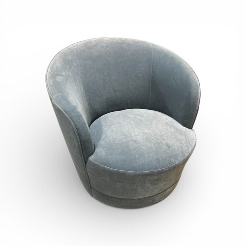 Used Crate & Barrel Custom Infiniti Swivel Chair for sale on AptDeco