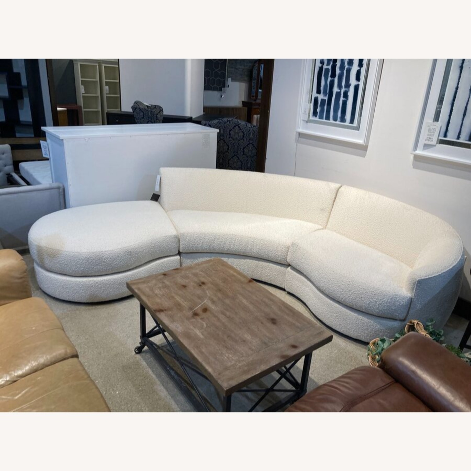 Lulu and Georgia Imada Boucle 3-pc Sectional - image-1