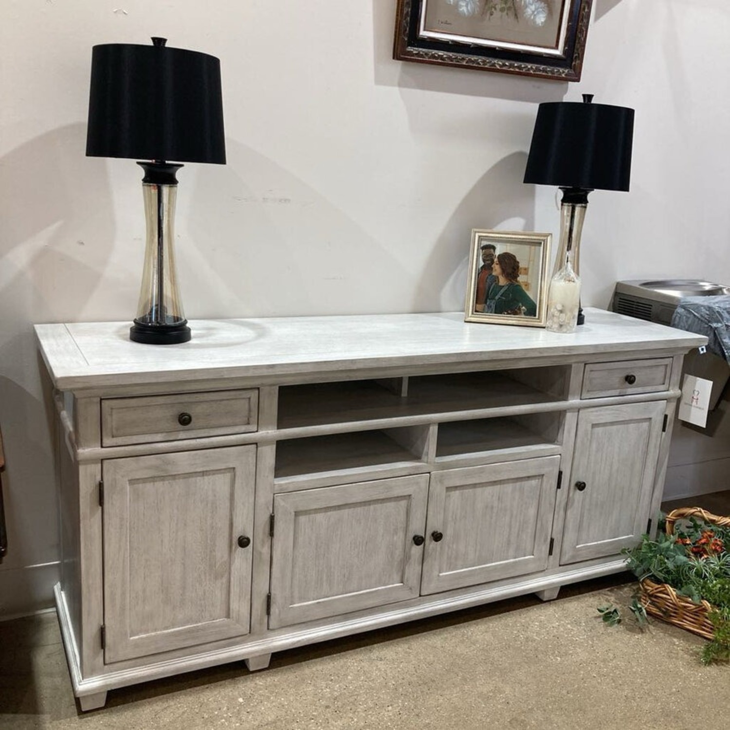 Oyster Bay Kings Point Large Media Console - image-1