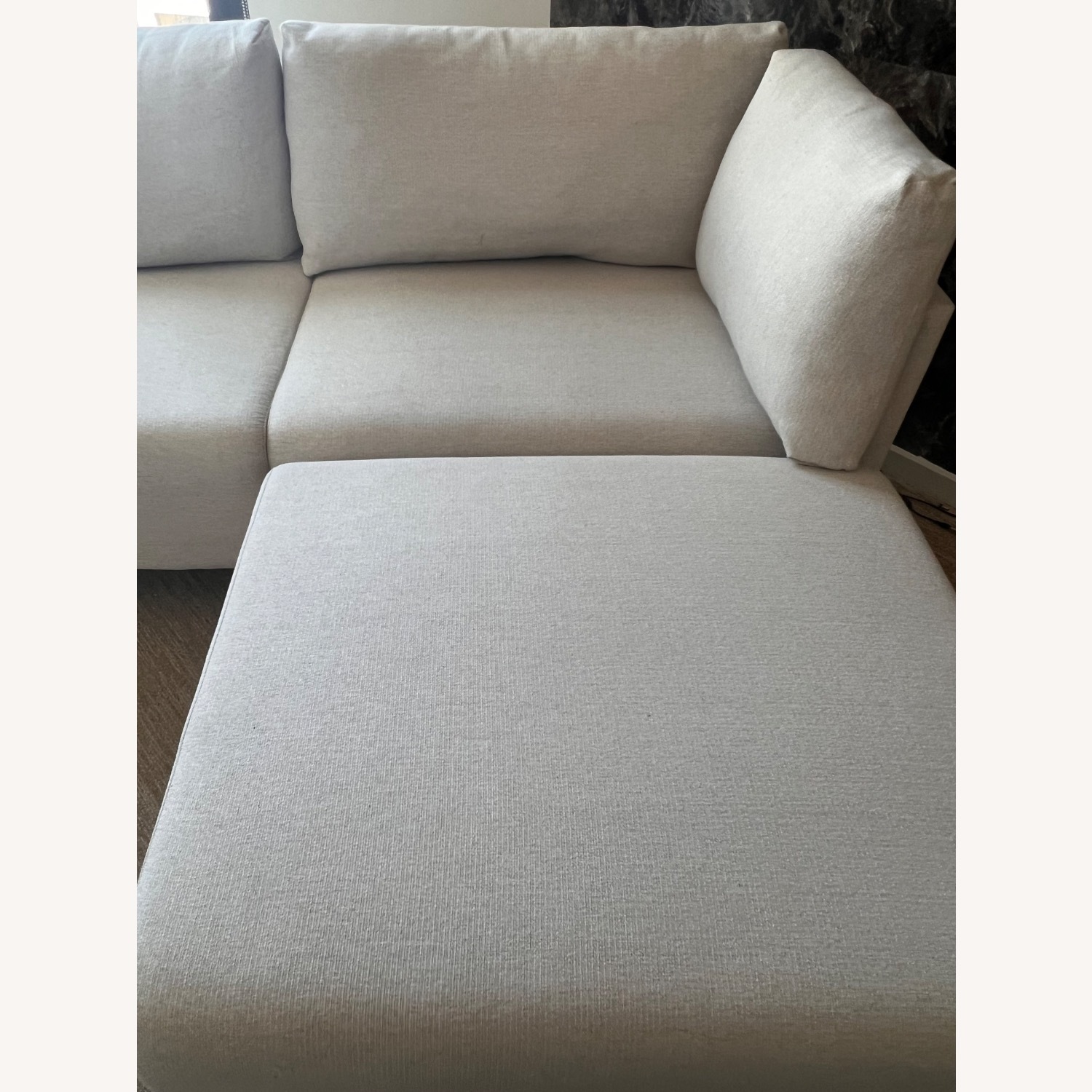 Wayfair White Fabric 3+ Piece Sectional - image-5