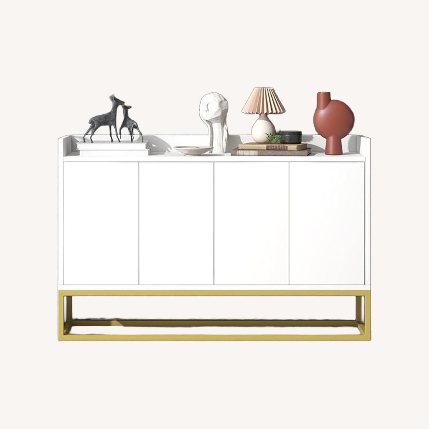 Amazon Runna White Wood Sideboard - image-0
