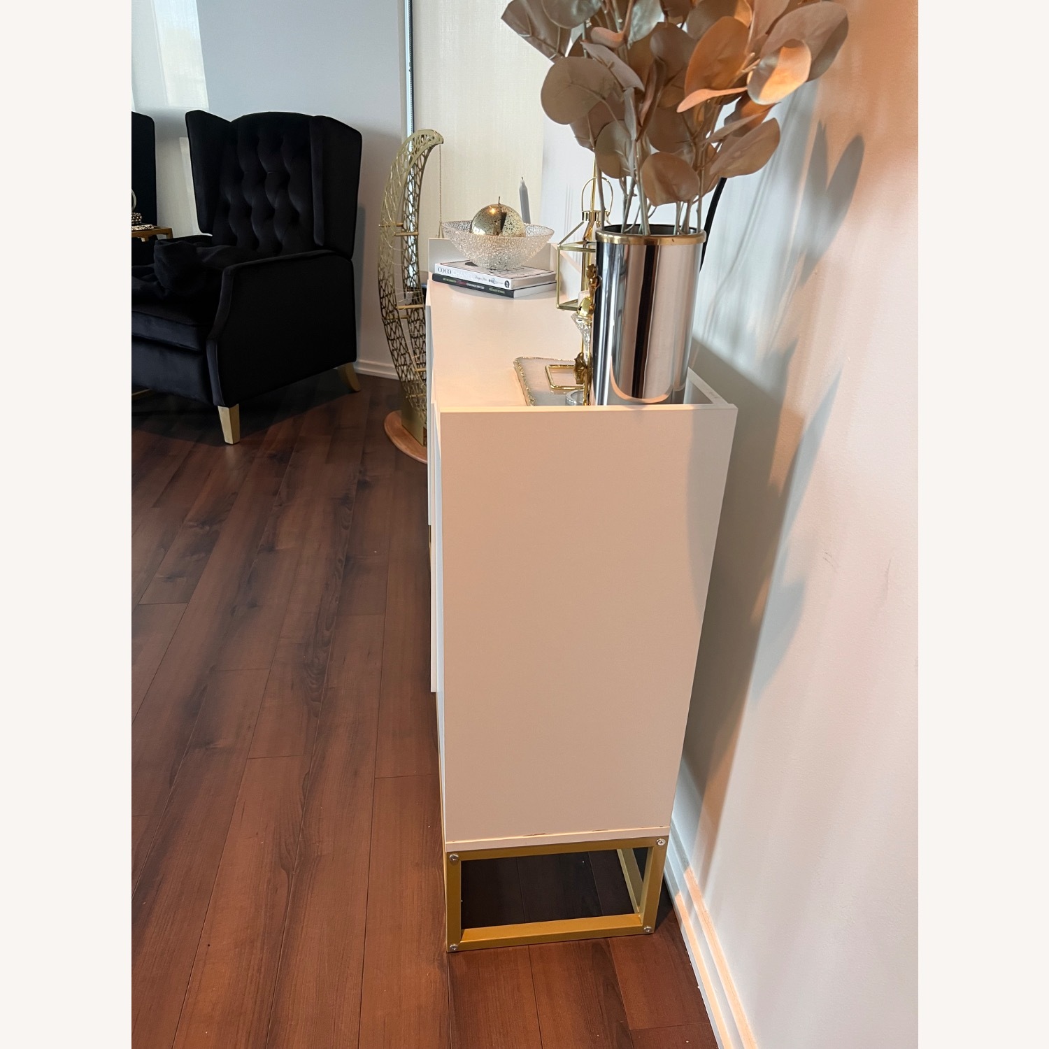 Amazon Runna White Wood Sideboard - image-3