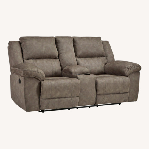 Used Laresview Manual Reclining Loveseat with Console for sale on AptDeco
