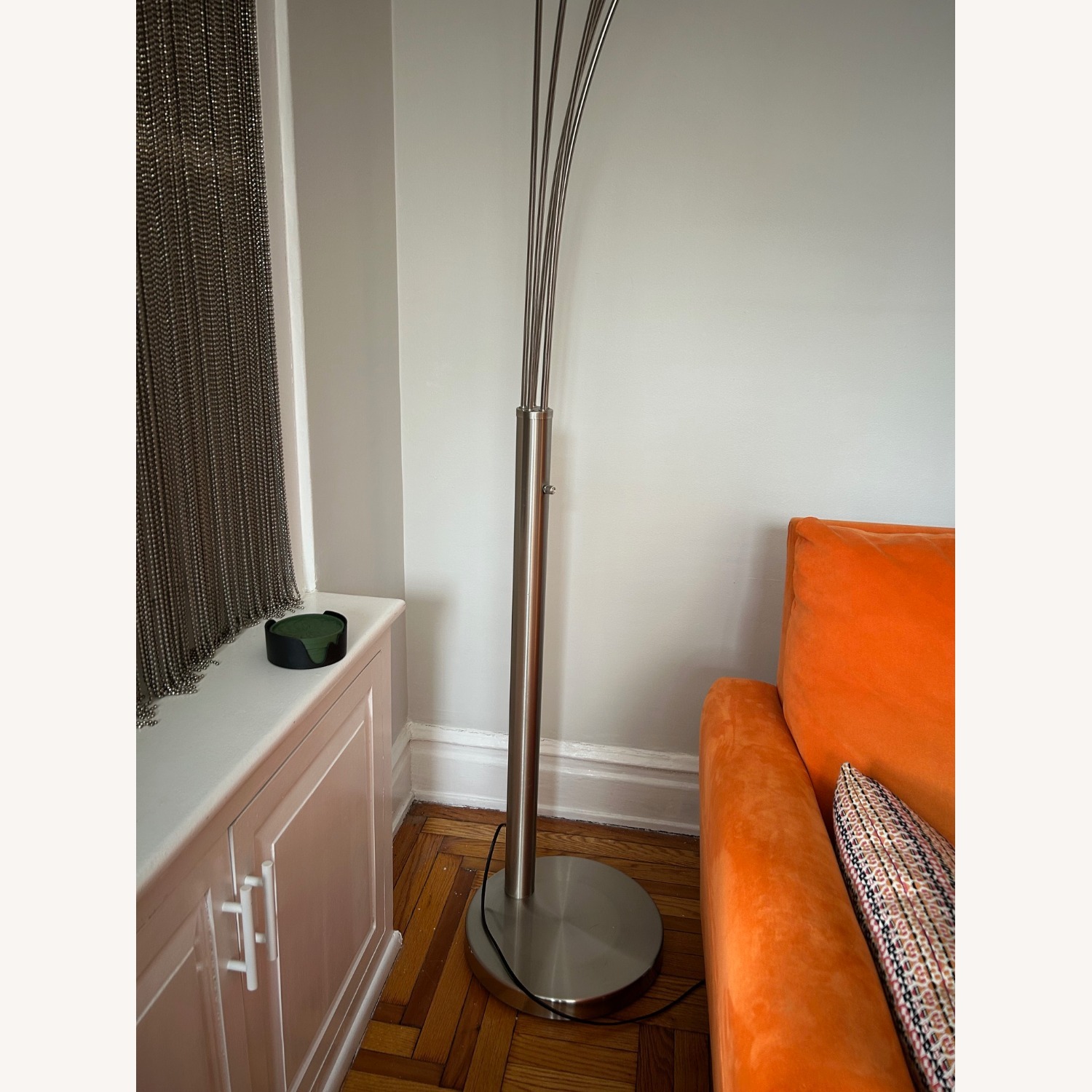 Alisson 88'' Brushed Nickel Tree Floor Lamp - image-2