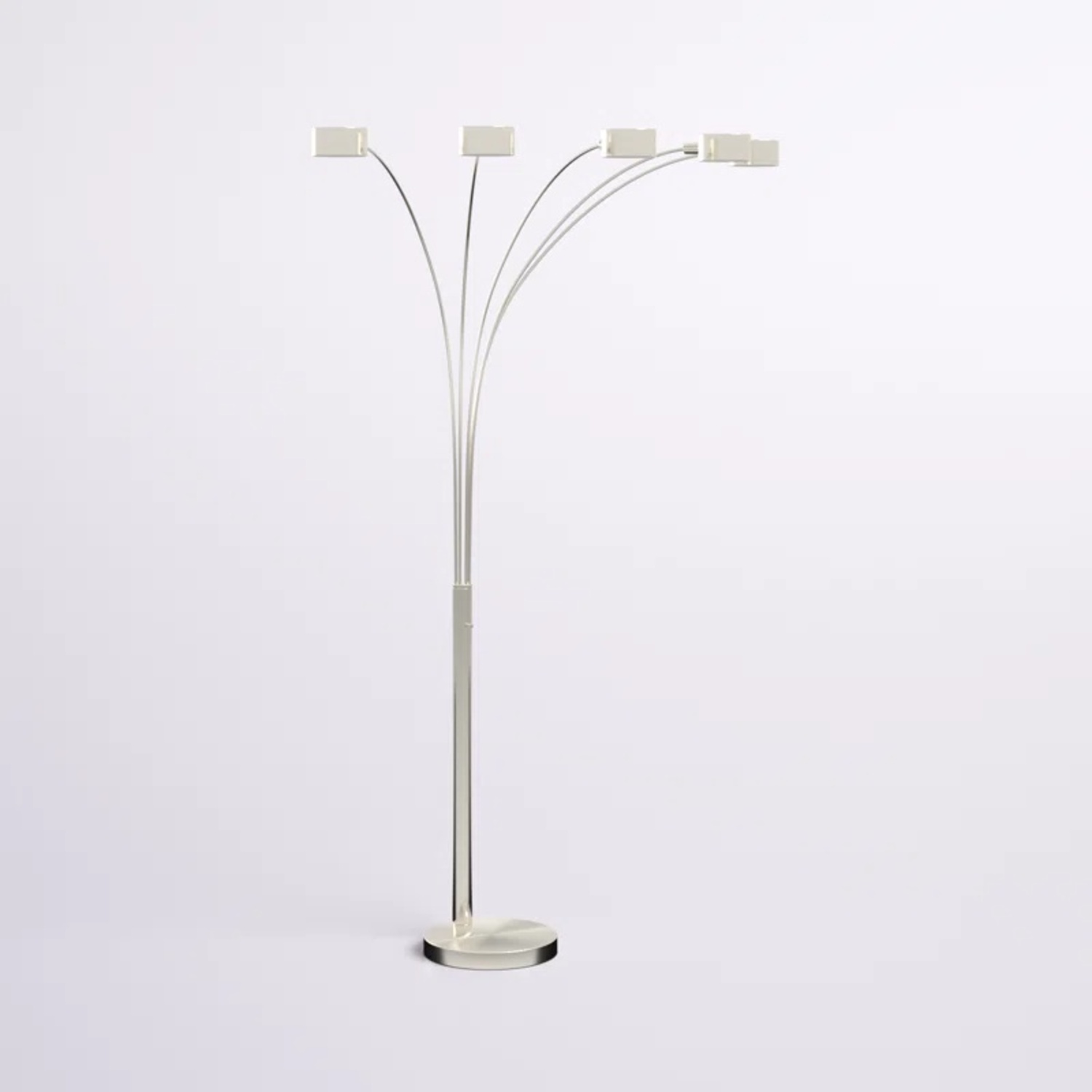 Alisson 88'' Brushed Nickel Tree Floor Lamp - image-5