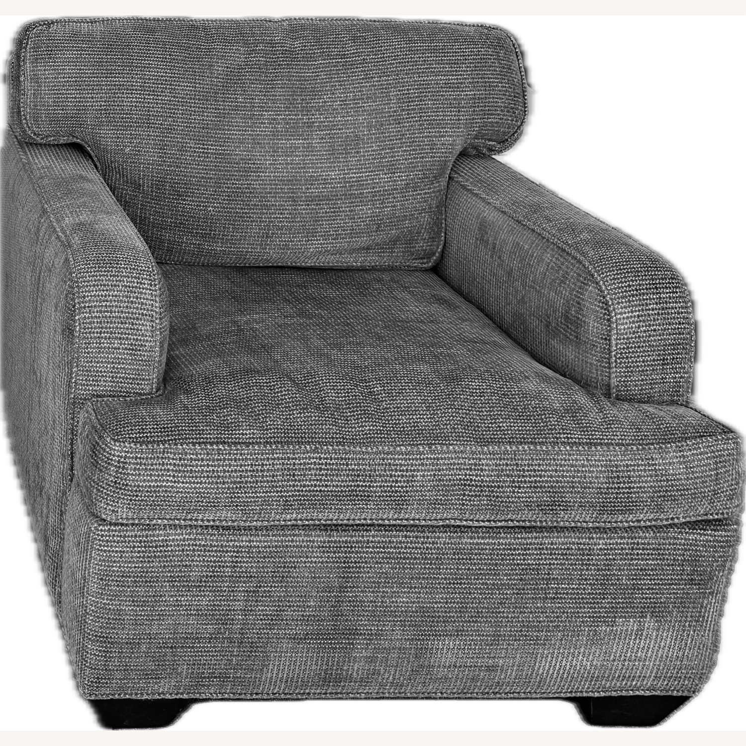 Charles Stewart Company Light Gray Armchair - image-5