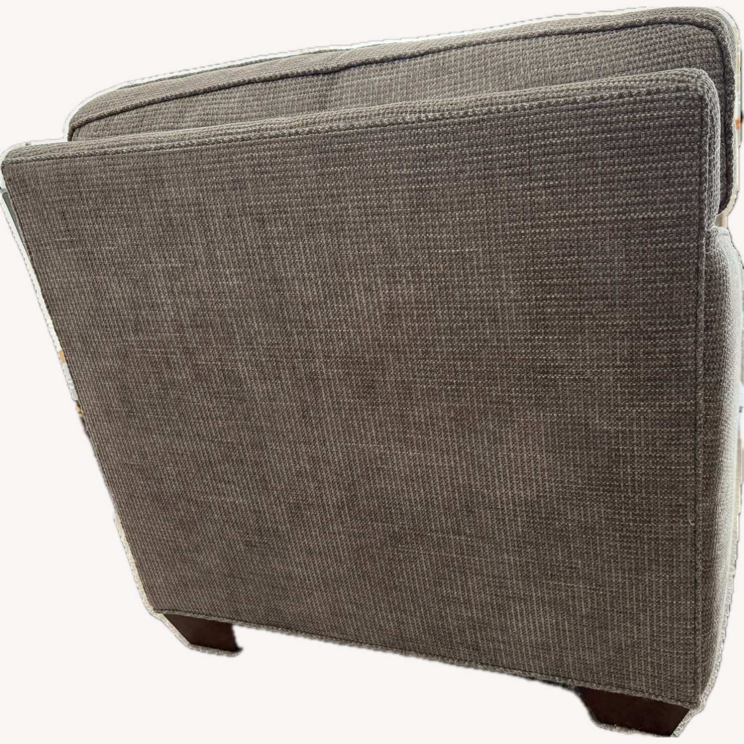 Charles Stewart Company Light Gray Armchair - image-2