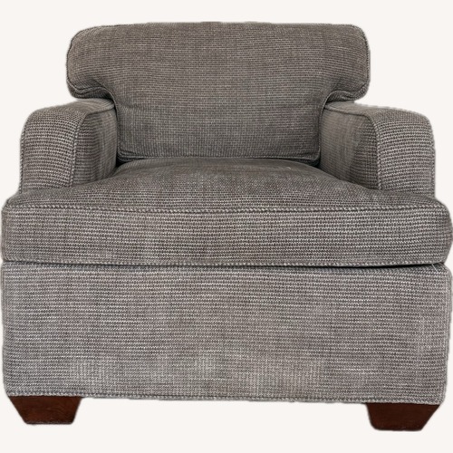 Used Charles Stewart Company Light Gray Armchair for sale on AptDeco