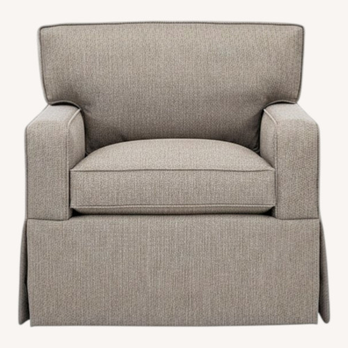 Used Charles Stewart Company Light Gray Armchair for sale on AptDeco