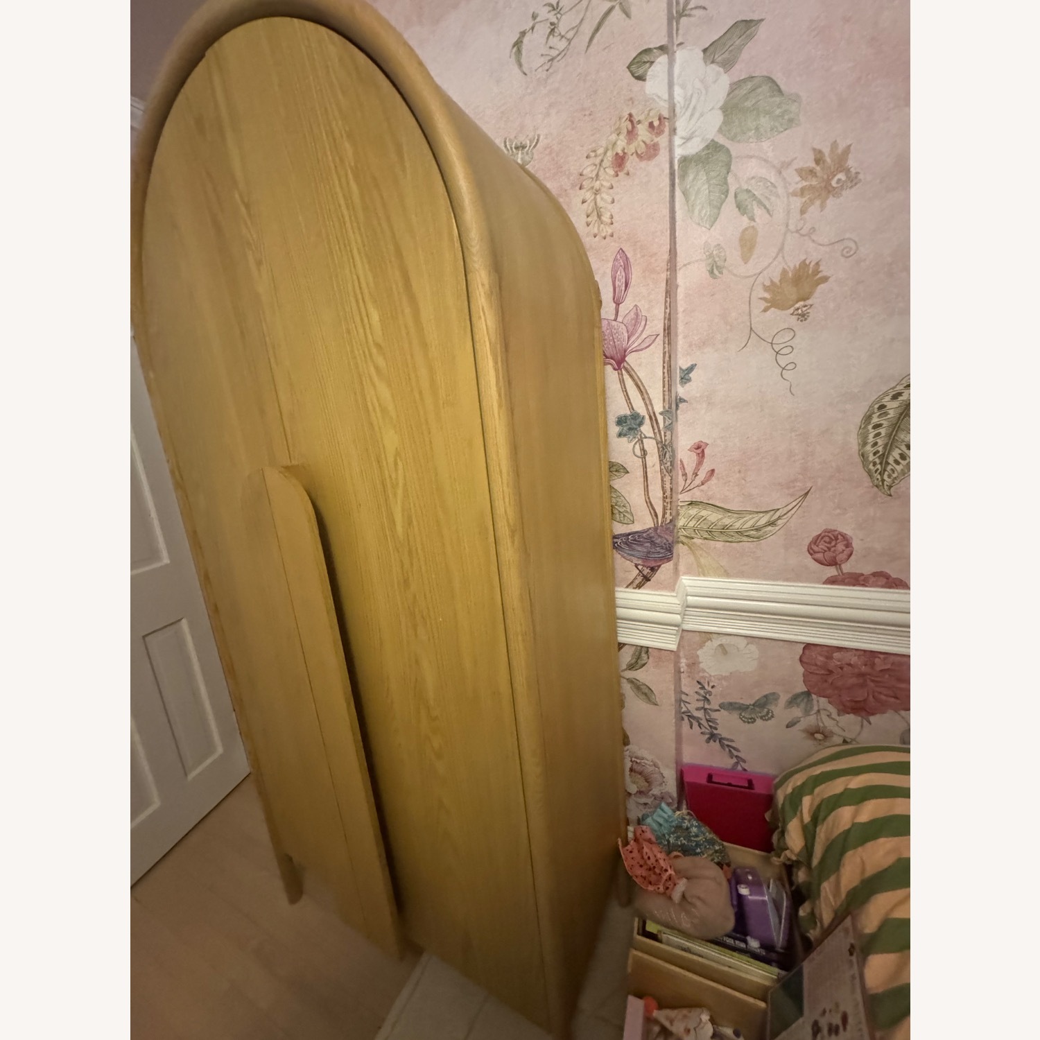 CB2 Leanne Ford Annie 38" Wood Armoire - image-2