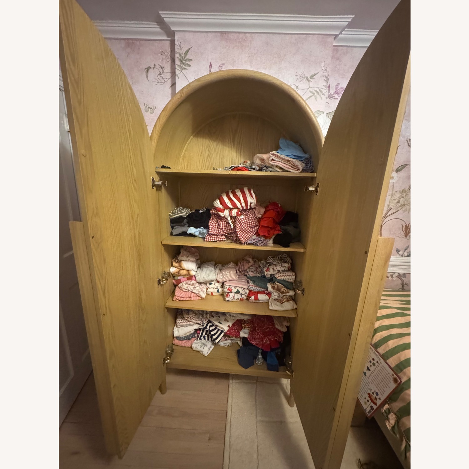 CB2 Leanne Ford Annie 38" Wood Armoire - image-4