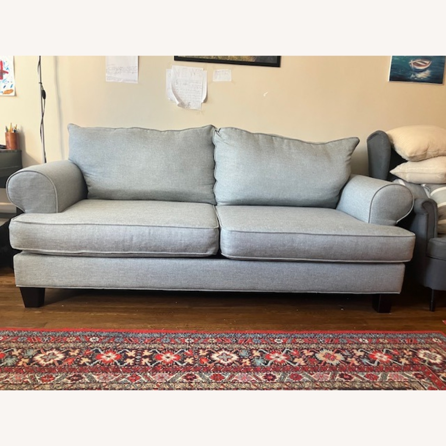 Raymour & Flanigan Azlyn Light Gray Sleeper Sofa - image-4