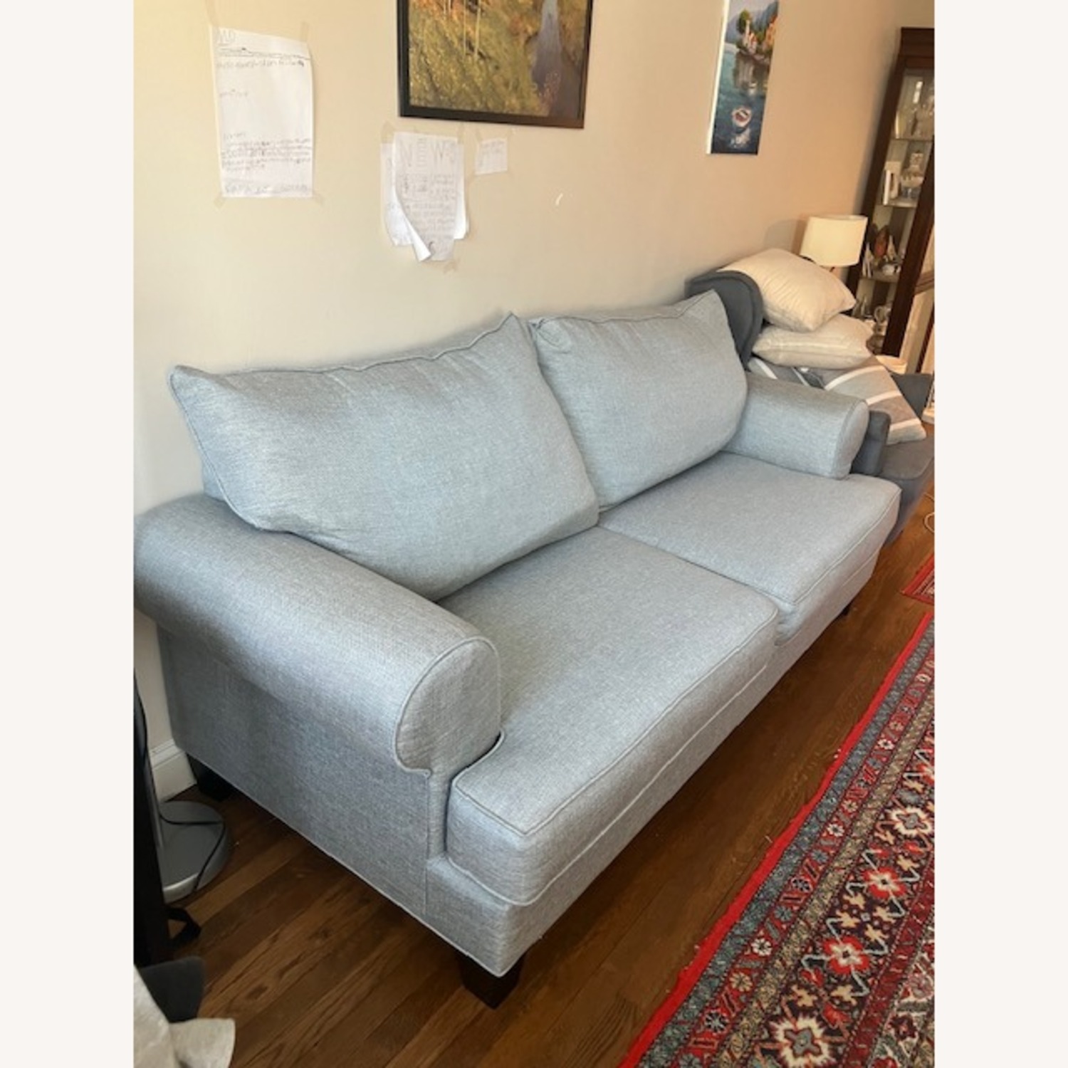 Raymour & Flanigan Azlyn Light Gray Sleeper Sofa - image-1