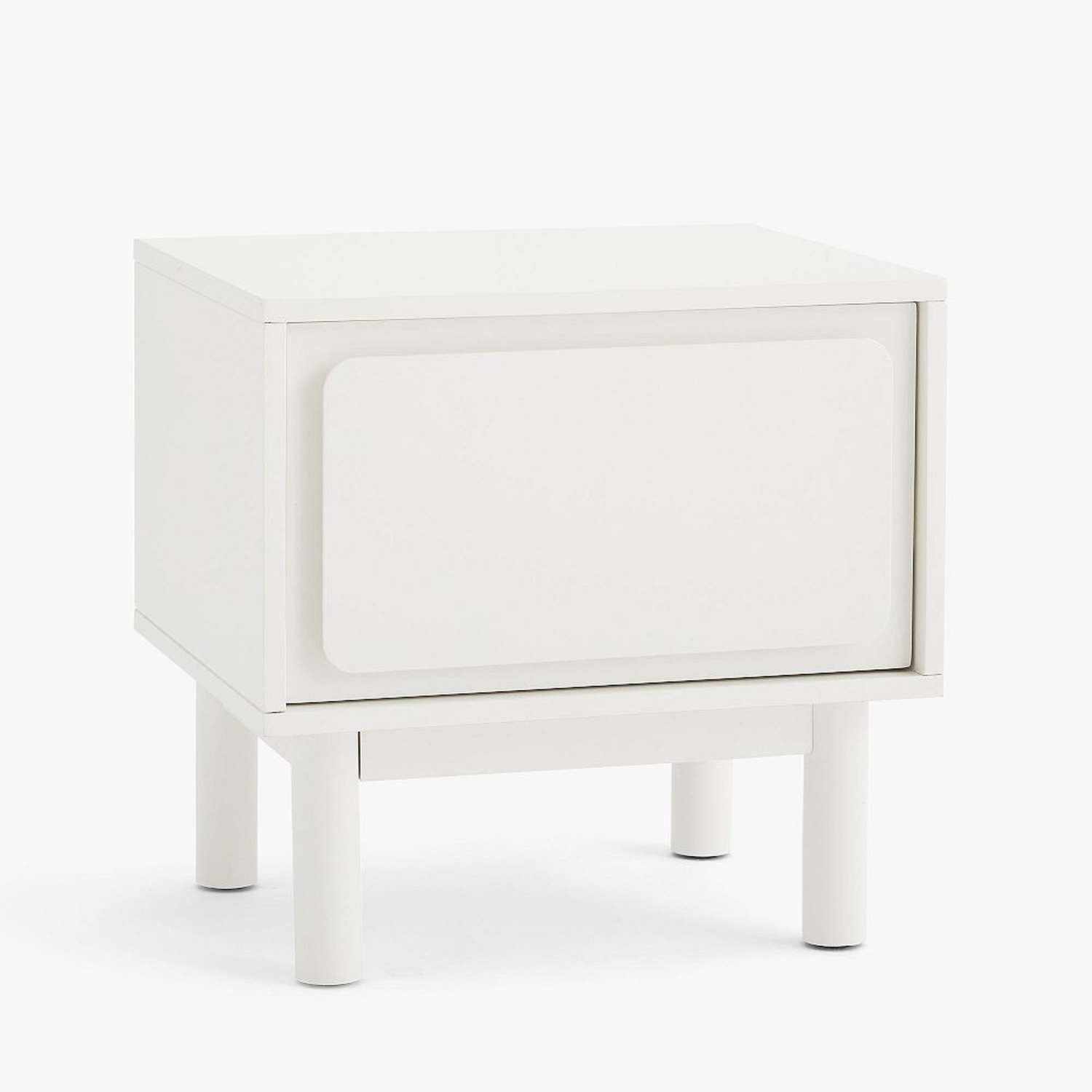 Pottery Barn White Wood Side Tables - image-13