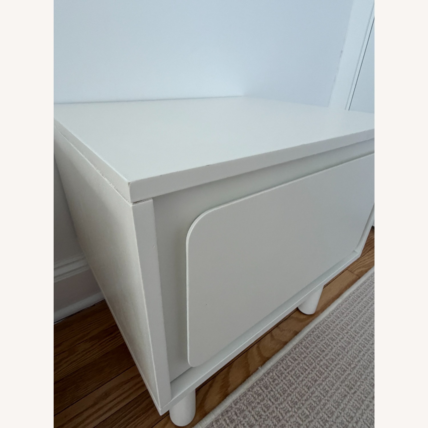 Pottery Barn White Wood Side Tables - image-4