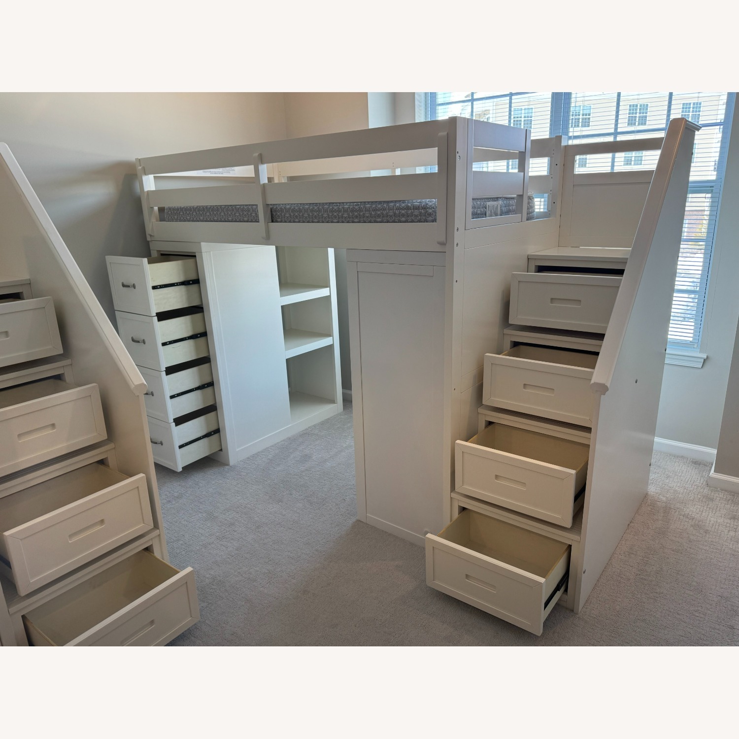 Raymour & Flanigan Barlow Twin Reversible Loft Bed - image-8
