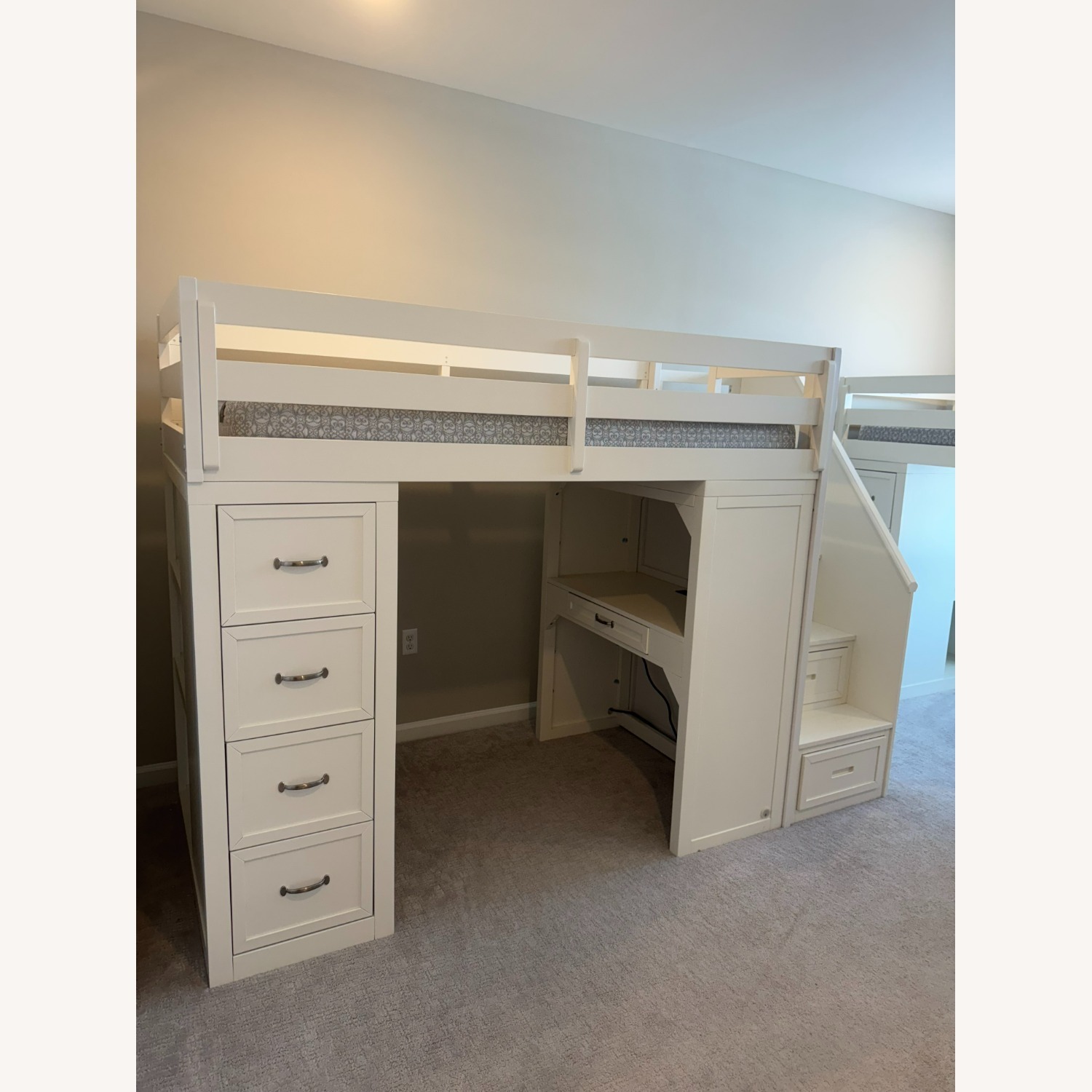 Raymour & Flanigan Barlow Twin Reversible Loft Bed - image-3