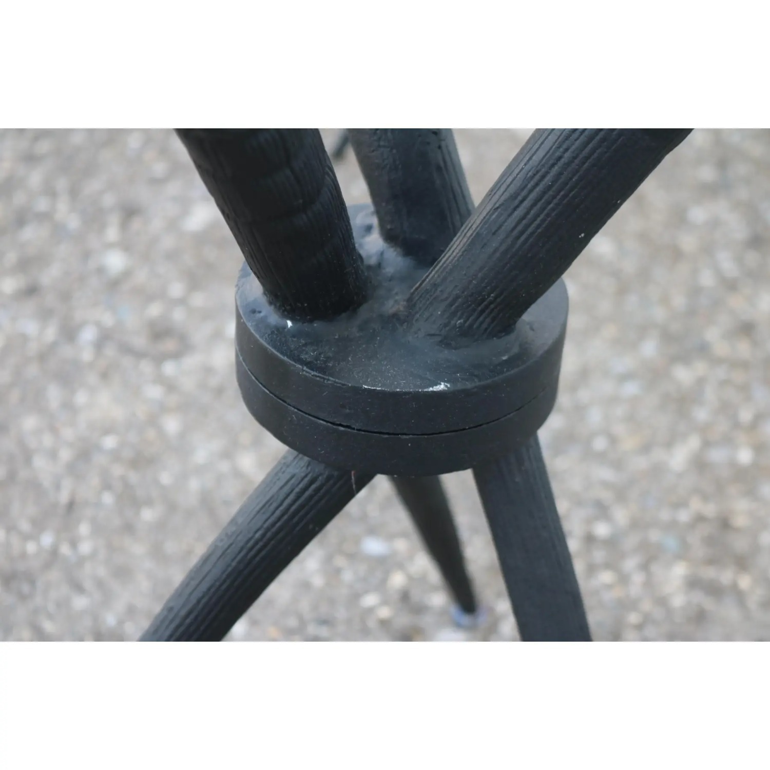 West Elm Oryx Horn Black Metal Side Tables - image-4