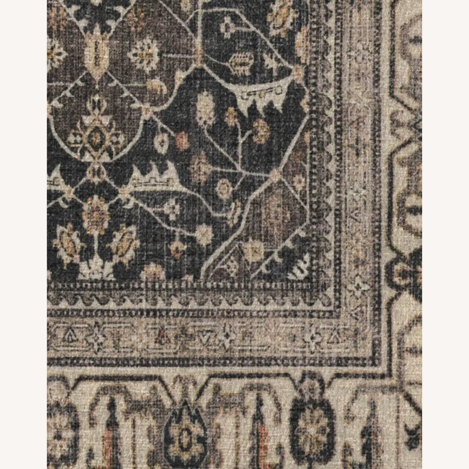 Ruggable Black Fabric Area Rug 9' x 12' - image-2