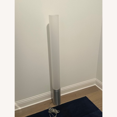 Used Pablo Designs Elise White Metal Floor Lamp for sale on AptDeco