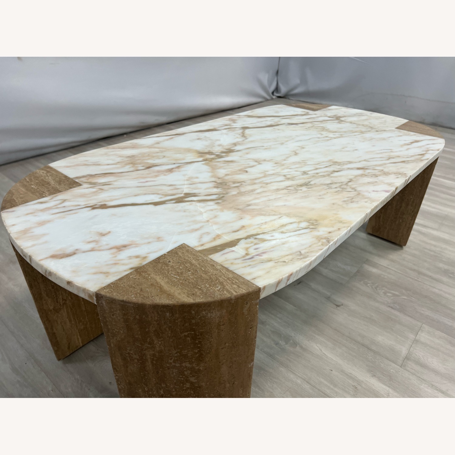 Lulu and Georgia Mahoe Oval Coffee Table - image-3