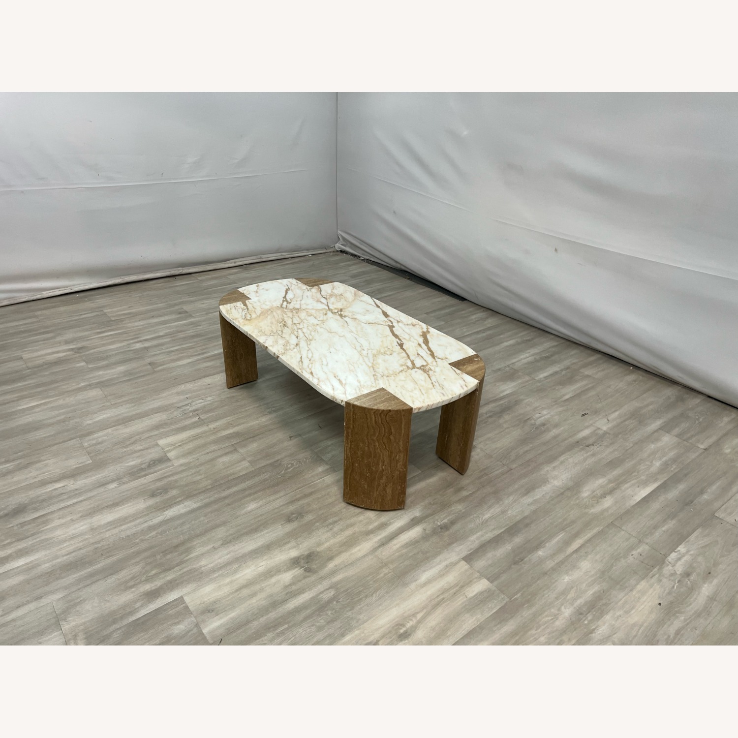 Lulu and Georgia Mahoe Oval Coffee Table - image-1