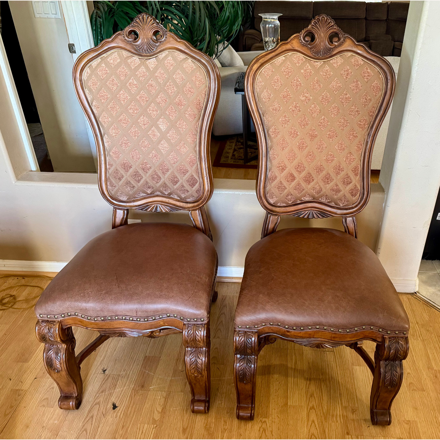 Dark Brown Wood Dining Sets - image-12