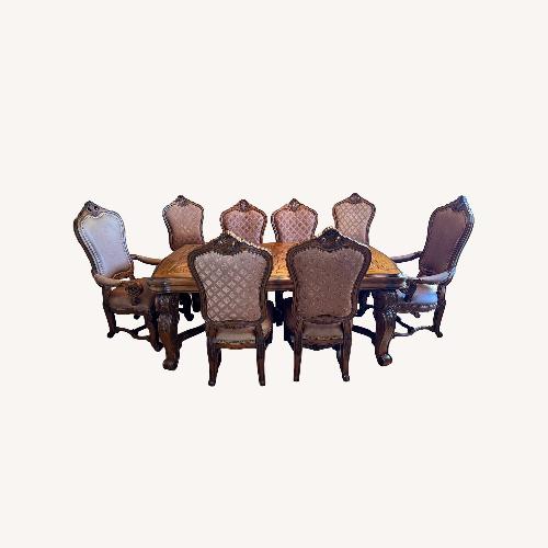 Used Dark Brown Wood Dining Sets for sale on AptDeco